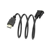 Genérico Cavo Convertitore HD a VGA - Cavo Convertitore da HD a VGA - Accessori Antiinterferenze per Proiettore TV PC Portatile Desktop