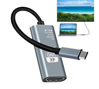 Generico Cavo da tipo C a HDTV - Connettore 4K 30Hz per laptop, televisione, audio video per computer, presentazione aziendale, home theater, viaggi, classe, ufficio, utilizzo multimediale