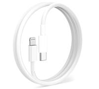 Generico Cavo da USB-C a Lightnin, compatibile con iPhone, 1 metro, Ricarica Rapida per iPhone 14/13/12/11/Pro/Pro Max/Mini/XR/XS/X/8/7/6s/6/5/Plus/SE/SE 2/iPad Mini 4, Bianco