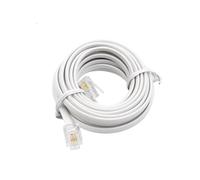 Generico Cavo di prolunga telefonica RJ11 64C da 3/6/9/12/15/30M Cavo telefonico Cavo a due conduttori Linea telefonica finita(3m)