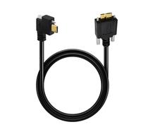 Generico Cavo interfaccia da pannello USB B da tipo, Micro3.0male strai | Connettori a vite sicuri, lunghezza 1 m per lavori installazione del controllo della macchina