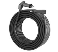 Generico Cavo per antenna parabolica, prolunga satellitare Plug and Play azionato standard,Cavo resistente alle intemperie una connessione stabile ostelli, edifi