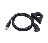 Generico Cavo prolunga universale per auto USB 3.0 da maschio a femmina Caratteristiche impermeabili per smartphone Tablet Dispositivi digitali Cavo USB impermeabile da maschio a femmina