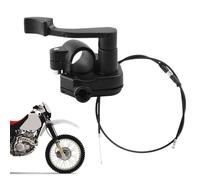 Genérico Cavo universale ATV Thumb Throttle - Alluminio Throttle Seat | 50-250cc Vehicles | Replacement Accelerator For Motorcycle Off Road Dirt Bike | No Drill Install, Long Life Control