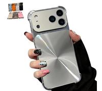 Generico CD-Texture Case Cover for iPhone, Quad-Corner Drop-Proof & Full Camera Protection for iPhone 17/16/15/14/13 pro Max (Gray,for iPhone14ProMax)