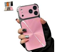 Generico CD-Texture Case Cover for iPhone, Quad-Corner Drop-Proof & Full Camera Protection for iPhone 17/16/15/14/13 pro Max (Pink,for iPhone14)