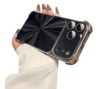 Generico CD-Texture Case Cover for iPhone with Military-Grade Shockproofand Quad-Corner Drop-Proofdesign. Provides Full Camera Protection for iPhone 13/14/15/16/17 Pro Max. (Black,For 17 Air)