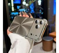 Generico CD-Texture Gradient Color Case Cover for iPhone,Quad-Corner Drop-Proof & Full Camera Protection, Anti-Scratch & Shock-Absorption Phone Case (17 Pro Max,Gray)