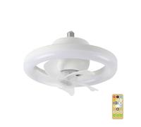 Generico Ceiling Fans With Lights - 3 Wind Speeds Quiet 360 Degree Rotating