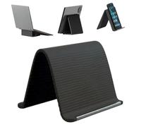 Generico Cell Phone Stand - Silicone 100g | Anti Slip Desk Phone Holder Portable Mount | Folding Angle Adjustable Compact Foldable Stand For Smartphone Tablet Airplane Travel Home Dorm Office Use