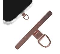 Generico Cell Phone Tether Patch - Universal Lanyard Safety Connect Piece Durable Metal Phone Strap Tab Anti Drop Holder | Universal Lanyard Smartphone Neck Wrist Strap Attachment Secure Carry System