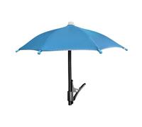 Generico Cell Phone Umbrella - 27cm Anti-Glare Sunlight Cover | Polyester & Silicone Mini Screen Sun Visor Blocker With Clip Attachment For Beach Pool Outdoor Cycling Navigation Video Photo Watching