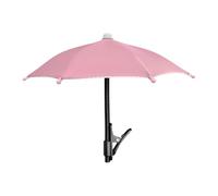 Generico Cell Phone Umbrella - 27cm Anti-Glare Sunlight Cover | Polyester & Silicone Mini Screen Sun Visor Blocker With Clip Attachment For Beach Pool Outdoor Cycling Navigation Video Photo Watching