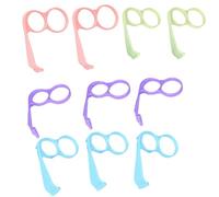 Generico Cellular Mounting Kit - Mini Finger Stand Collection, Lightweight Desk Viewing Support, Pocket Size Display Rest | Bulk Pack Of Ten Smart Device Holders Suitable For Travel Reading