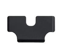 Generico Center Console Card Holder - Auto Interior Storage Slot, Compact Stowing and Tidying Design - Strong Adhesive Backing, Polymer Construction, for Taxis & Daily Commutes