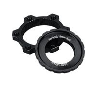 Generico Centerlock to 6-Bolt Disc Brake Adapter - Aluminum Alloy Hub Conversion Kit - Compatible with, & Standard 6-Bolt Rotors - Lightweight & Road Bike Brake Part - Includes Lockring Co