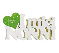 Generico Centro Tavola in Polistirolo 3D 'I Miei Nonni con Cuore', Misura 60 cm, Augura con Affetto, per Compleanno, Festa, Auguri