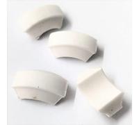 Generico CEPPI FRIZIONE BIANCHI 4 PEZZI 17X10mm RICAMBIO MODELLISMO RC 1715