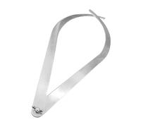 Generico Ceramic Calipers, Universal Metal Measuring Ruler Internal External, Stainless Steel Calipers with Curved Leg Design, Clay Carving Tool for Ceramics Pottery, 1