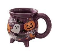 Generico Ceramic Cauldron Mug - 360ml Halloween Witch Tea Drink Cup