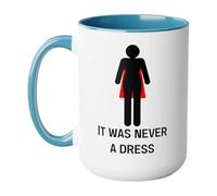 Generico Ceramic Coffee Cup - High Definition Graphic, 11-Ounce Size with Large Handle, Premium Glazed Stoneware, Chip Resistant Exterior, Inspirational Drinkware for Chocolate Tea Milk Water Juice