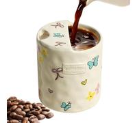 Generico Ceramic Coffee Cup, High Temperature Porcelain Mug, 4 Inches Latte Cup with Comfortable Handle, Glazed Stoneware with, Kitchen Storage Easy Cleaning Drinkware Supplies