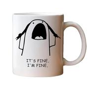 Generico Ceramic Mug For Gifting, Funny Coffee Mugs| 330ml Ceramic Tea Cup | Water Mug With Handle | For Coworkers Friends Office Home Birthday Juice Drinks Restaurant Kitchen Hotels