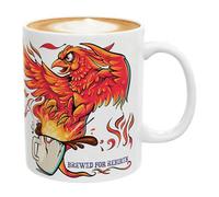 Generico Ceramic Mug, Stylish Cappuccino Cup, 12oz Latte Mug with Comfortable Handle, Smooth Glazed Porcelain Drinkware with Heat Retention, Kitchen Tableware with Elegant Design, Coffee and Tea