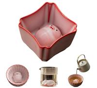 Generico Ceramic Tea Pet Piggy Cartoon Tea Cup,Funny Cartoon Ceramic Pig Teas Pet,Spit Bubbles Little Pigs Statue Teas Pets Ornament for Living Room Office (E)