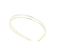 Generico Cerchietto Decorativo per Chioma da Sposa in Metallo Oro 18 Carati Elegante Accessorio per Festa e Banchetto da Donna e Ragazza