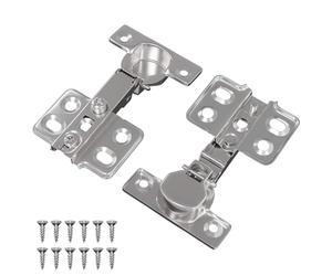 Generico Cerniera 2 PCS Nichel 85 x 52,5 x 9,5 mm Ferro-864671