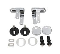 Generico Cerniera di Ricambio for coprisedile WC Connettore for Montaggio ad Incasso Accessori for Bagno con rallentamento a sgancio rapido