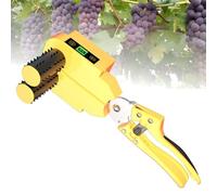 Generico Cesoie elettriche for diradare l'uva, Strumento di diradamento con Clip for potatura Ricaricabile con Schermo LCD, velocità Regolabile, Risparmio di Tempo e Fatica,for vigneto