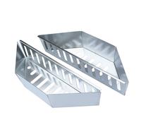 Generico Cestello per Carbone da Grill,Set 2 Pezzi Organizzatore Resistente al Calore | Portacarbone | per Giardino BBQ Barbecue Esterno Campeggio Pranzo all'Aperto Cucina