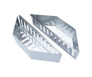 Generico Cestello per Carbone da Grill | Set 2 Pezzi Scatola Robusta e Resistente al Calore,Cestello per Carbonella da Barbecue - per Picnic, Campeggio, Cucina all'aperto, BBQ, Barbecue, Giardino e