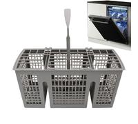 Generico Cestello Posate per Lavastoviglie,Porta Posate Per Lavastoviglie - Vassoio Antigraffio con Rivestimento Antiaderente Accessori Lavastoviglie per Cucina Casa Sala da Pranzo