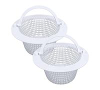 Generico Cestello Skimmer per Piscina,2 Pezzi Filtro Pulizia Sostituzione Drenaggio | Cestelli Skimmer per Piscina con Manici - per Vasca Idromassaggio Rimuovere Foglie Detriti Giardino Patio