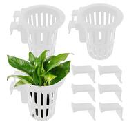 Generico Cestini Per Piante Da Laghetto - Cestino Per Piante Da Acquario Con Gancio E, Accessorio Per La Propagazione Acquatica | Contenitore Decorativo Versatile, Supporto Per Coltivazione