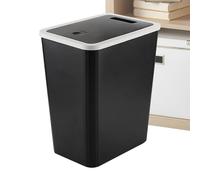 Generico Cestino per bagno con coperchio - della spazzatura | Container di immondizia | Piccoli bidoni della spazzatura da bagno | 13L Slim Recycling Cestino con per press bagni decorativi la cas
