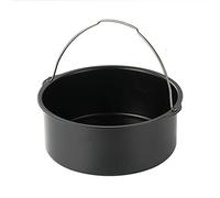 Generico Cestino per la cottura in acciaio inossidabile antiaderente Accessori friggitrice ad aria e Articoli delle torte pani pizze