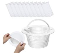 Genérico Cestino per Skimmer per Piscina - Cestino Skimmer | Cestini Filtro per la Pulizia | Cestello per Skimmer a Foglie di Piscina, cestini di Ricambio per Piscina per Foglie |