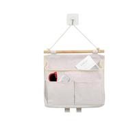 Generico Cesto da appendere sul guardaroba - borsa da stoccaggio per appendere al muro per la porta | Cesti di stoccaggio riutilizzabili da appendere al muro con tasche 'armadio, casa