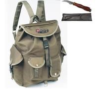 Generico Cesto Per Funghi Zaino Vimini Con Coltellino Gerla Cestino