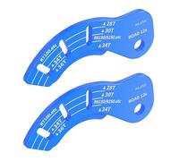 Generico Chain Gap Gauge - 2X Electric Rear Derailleur Adjuster, 12-Speed Bicycle Chain Setup Tool for Mountain, Road, City, And Hiking Bikes, Precision Gear Alignment, Compact Bike Repair Tool