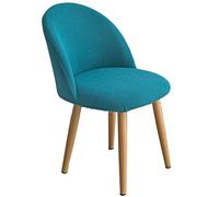 Generico Chair Covers with Backrest 4/6 Pieces Elegant Stretch Chair Covers for Dining Room Office Chair Cover with Round Back Jacqaurd Washable (Color : D, Size : 4pcs)