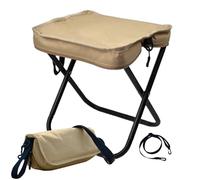 Generico Chairs for Outside Foldable Heavy-Duty Support, Lightweight Portable Beach Seat with Carry Strap, Comfortable Camping Supplies for Backpacking, BBQ, Travel, Picnic, and Outdoor Adventures