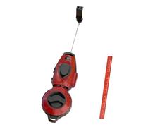 Generico Chalk Line - Automatic Retractable Precision Tool, Durable Chalk Line Roll, Carpenter Woodworking Construction Layout, Carpentry Roofing Drywall, Wood Marking Tool for Accurate Measurements
