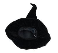 Generico Chapeau de Sorcière Classique - Accessoire dee Déguisement pour Halloween, Carnaval ou Cosplay - Grand Chapeaus Pointu Noir pours Adultes et avec Style Ensorcelant