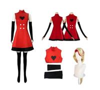 Generico Charlie Morning Star Inferno Hotel Gioco Di Ruolo Con Parrucca Abbigliamento Femminile Ruolo Abiti Adulti Set Completo Vestiti Costumi Di Carnevale Festa