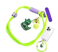 Generico Charm Per Bag,Intrecciato a Mano Cartoon,Ciondolo Per Bag E Cinturino Per Cellulare Con Charm - Per Teenager, Donne E Ragazze, Per Borsetta, Uso Quotidiano, Viaggio E